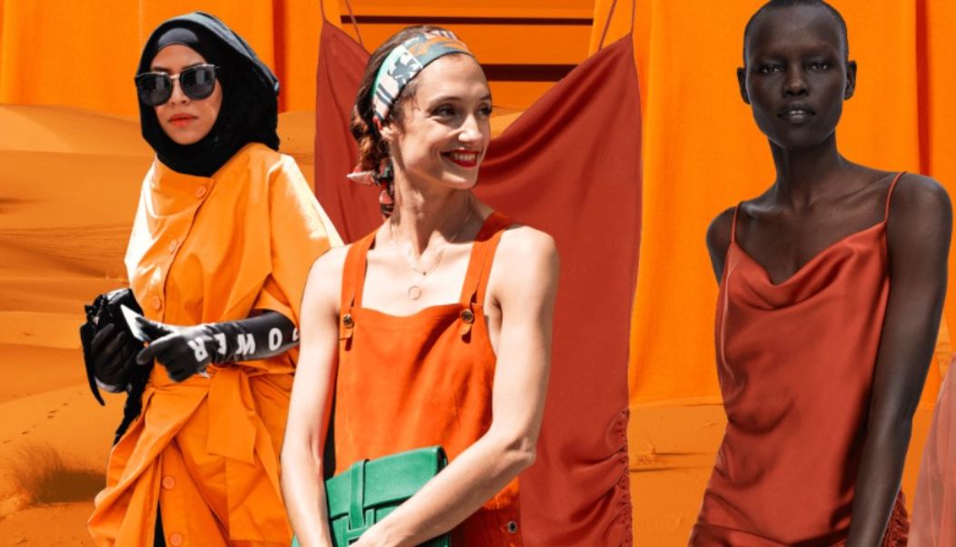 The summer color 2021 How to combine orange well