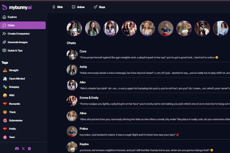mybunny ai nsfw chat
