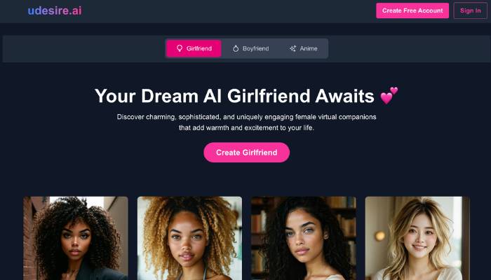 udesire ai app