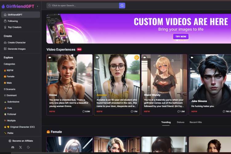 gptgirlfriend nsfw video generator