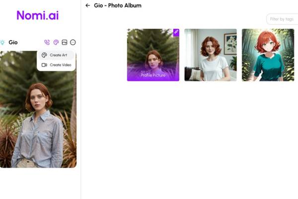 Nomi AI Image Generator