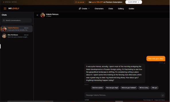 Step 4 Have fun chatting