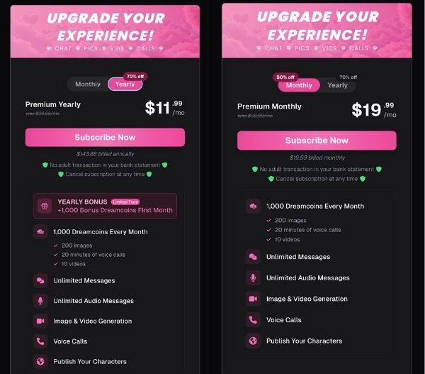 ourdream pricing