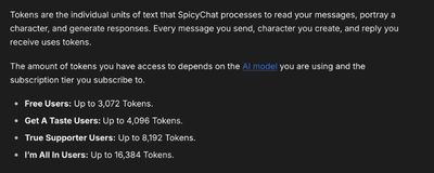 spicychat token pricing