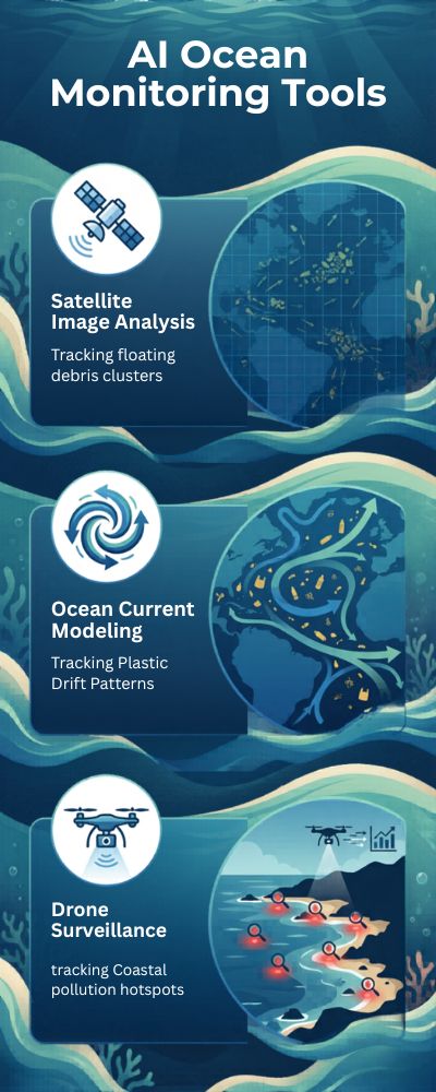 AI Ocean Monitoring Tools Infographic